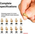 11pcs 4-jaw Copper Drill Chuck Collet Set for Mini Electric Grinder Rotate Tool 0.5-3.2mm Rotating Tool Accessories with Collet Cap