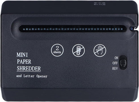 Mini Paper Shredder - Portable Electric USB Paper Shredder for Office Home Supplies