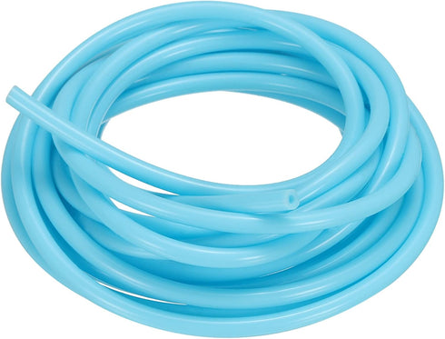 DMiotech 2mm ID 4mm OD 10 Feet Sky Blue Silicone Tube, Industrial Tubing for Water Air Pump