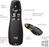 Logitech R400, Wireless Presenter USB-A PowerPoint Clicker with Laser Pointer, Wireless Presentation Clicker Remote
