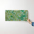 Commercial 1900S Grade Wallpaper Swatch - Green Leaves Mint Plants Gardening Peas Herbs Nasturtium Gardener Rosemary