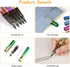 Inkless Pencil with Eraser, 5 Sets of Infinity Pencil, Reusable with Extra 5 Erasers & 5 Replaceable Nibs