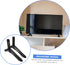 Zerodeko 1Set Tv Stand Base Bracket for Tvs Easy to Install Television Holder for Living Room Bedroom Office Supports