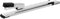 Deli Long Reach Stapler, 20 Sheet Capacity, Long Arm Standard Stapler for Booklet or Book Binding, Silver