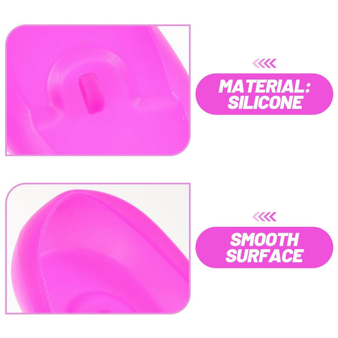 3 MAGICLULU Pairs Hairdressing Ear Covers Silicone Ear Protectors for Hair Dyeing Salon Use Waterproof Anti-Dyed