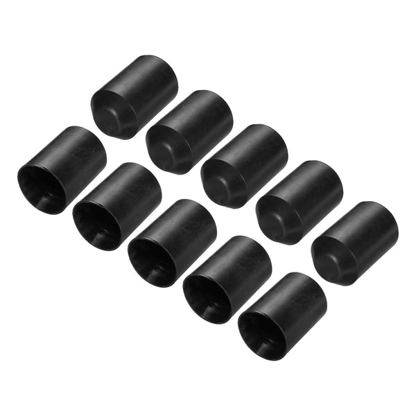 MECCANIXITY 10Pcs Heat Shrink End Cap 45mm ID x 60mm L 2:1 Ratio Heat Shrink Tubing Caps for Electrical Wire