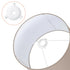 Matwsec 10 Lamp Shade Adapter Ring Pcs White Plastic Lampshade Reducing Rings Adapter Lamp Shade Ring Light Shades