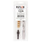 E-Z LOK 400-428 Threaded Inserts for Wood - Brass Installation Kit with 1/4-28 Knife Thread Inserts