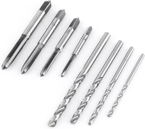 9-piece Threading And Tap Tool Set, Essential Thread Tap Tool Set for Professional Projects