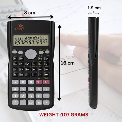 Scientific Calculator SC-216, Junior & High School Non Graphing Calculator for Students, Suitable for SAT & Business Use