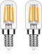 Dimmable Salt Lamp Bulbs E12 LED Night Light Bulbs 40 Watt Equivalent 4W, 2200K Warm White, 350LM, 2 Pack