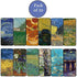 Loving Vincent Van Gogh Inspiring Quotes Bookmarker Cards, 36-Pack, Cool Classical Painting Art Print