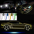 Reflective Tape, Yellow, 0.5" x 10', Waterproof Strong Safety Tape for Bicycle, Trucks, Cars