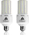 ZP 2-Pack LED Light Bulb 400W Equivalent, 6250 Lumen, 5000K Cool Daylight White, E26/E27 Medium Base, 50W LED Corn Light
