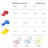 150 pcs Quick Splice Wire Connectors, Solderless Snap Electrical Connector, Blue, Wire Splice Connector, Insulated Wire Crimp Connectors Terminal Joint 22-10 AWG