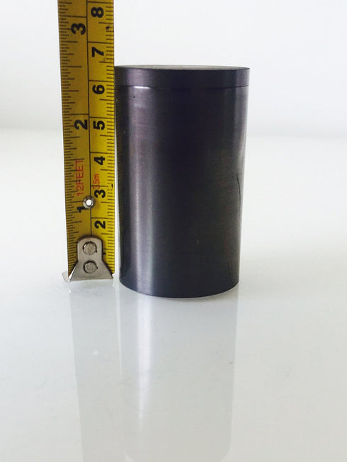 Smelting Lab Graphite Crucible, 30ML with Screw Lid Cover, 99.95% Purity (40x60MM)