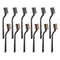 12PCS Mini Wire Brushes, Stainless Steel & Brass Brush Set for Automotive Cleaning & Rust Removal