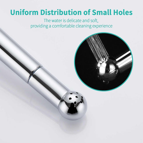 7 BARROCK Hand Held Bidet Sprayer for Toilet Shattaf Sprayer Replacement, Holes Handheld Jet Spraying Ergonomic Handle
