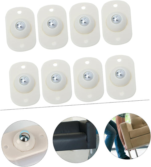 8-Piece Set Universal Caster Wheel for Easy Rolling Storage Solutions