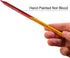 Blood Pencil John Movie Props Cosplay, Hand Painted Pencil Be Kind To Animals Or I'll Kill You