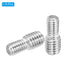 PATIKIL M4x6mm to M5x6mm Double End Threaded Stud Screw Bolt, 10 Pack Stainless Steel Rod Bolts