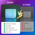 FUYO 6 inch 16 (White-6 inch) LED Light Cube with Remote Waterproof Light Up Cube Chair, RGB Colors LED Table for Kids