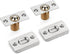Ravinte Adjustable Ball Door Catch, Closet Ball Bearing Latch, 6 Pack Strong Drive Closing Accessories, Silver