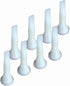 ANZHUO Sealant Nozzle for Sausage Caulking Gun, Durable Epoxy Piston Nozzle, 8 Pieces