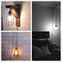 AVCITY Dimmer 15 Set Bulb E26 E27 Pendant Light Kit with Switch Feet Hanging Lamp Cord Plug in Edison Light Socket Rope