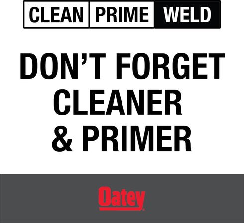 Oatey 30863 Heavy Duty Solvent Cement, 8 oz, Clear