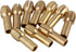 CNBTR Brass Collet for Rotary Tools, 0.5-3.2mm, Pack of 10 (4.3mm Shank Dia)