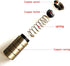 Floor Hole Dust-Proof Cover, 2 Pcs Safety Sliding Lock Inserts for Door Bolt Accessories