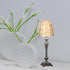 3.54X3.54X3.34In Housoutil Aromatherapy Table Lamp Shade Glass Candle Cover Multi-Functional Candle Holder Lampshade