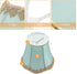 4 5.11X5.11X18.89 Inch DOITOOL Pcs Cloth Lamp Shades Bell Shaped Lampshades for Table Floor Wall Lamps Soft Light Shade