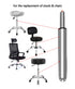 Adjustable Gas Lift Cylinder Tube for Office Chair, 14" to 22" Long, Heavy Duty Hydraulic Pneumatic Cylinder (8" Stroke)