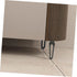 2pcs NUOBESTY Heavy Duty Metal Furniture Support Feet Black Sofa Legs Replacement for Couch Nightstand Tv Cabinet Bed
