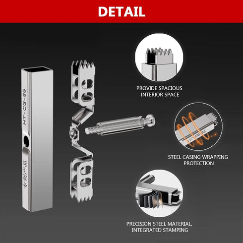 Eagles Cassette Repair Device, 4pcs Universal Cassette Repairer Tool for Electrical Box Junction Box Repair (Patented)