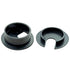 6pcs Desk Grommet, 1-3/8 inch Plastic Wire Cord Cable Grommets Hole Cover for Office PC Desk Organizer (Black)