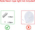20 neon Rope Light Clips - Piece High - Quality Aluminum Neon Light Clips Kit Made of Durable Aluminum, Waterproof