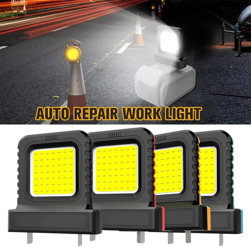 Generic 20V High Brightness Floodlight - for All Power Tool Batteries,Cordless Flood Light,Portable Floodlight