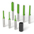 7PCS Straight Cut Router Bits Set 1/4 Inch Shank Straight Dado Router