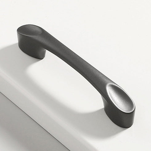 MENGLANSI 2Pcs Furniture Decorative Handle Aluminum Alloy Dressers Knob Simple Bedside Cabinet Pull Hardware Drawer