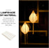 62.20X39.37 Inches Mobestech Lampshade Material Roll Pre-Cut Flax Fabric Diy Lamp Cover Sheet for Table and Floor Lamps