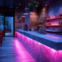 5V Dimmable 320LEDs/m (3.28FT/1M) Short LED Strip Lights Purple USB Not Flexible COB LED Rope Lights Purple Super