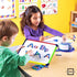 Magnetic Dry Erase Board for Kids, Whiteboard 9” x 12”, Includes White Board for Writing Learning & Drawing Art
