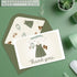 50 Pack 50 Sage Green Baby Shower Thank You Cards with Envelopes for Guests, Thank You Cards Bulk Blank Inside