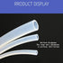 AXYGENYU 1pc 1m (3.28ft) 5m 8 10mm) Flexible Silicone Rubber Tubing - Water & Gas Hose for Home Brewing
