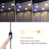YGS-Tech LED Under Cabinet Lighting Kit, 1020 Lumens Puck Light, 5000K Daylight White, 3-Pack