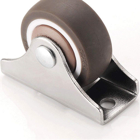 GFHQDPSC 32mm+11kg 1 inch Mute Small Bed Bottom Tatami Drawer Pulley Bedside Cabinet Rubber Directional