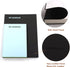 Large Blank Notebook Journal, Soft Faux Leather Cover, 320 Pages, A4 8.4x11.4 inches, Sketch Book, Black